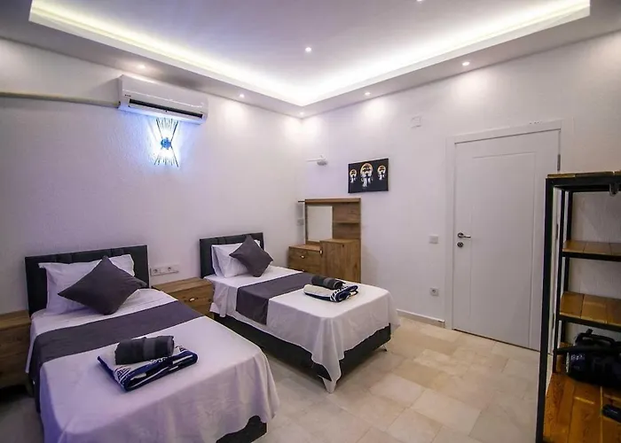 Kalkan Uezuemlue De Doga Icerisinde Muhafazakar Villa *