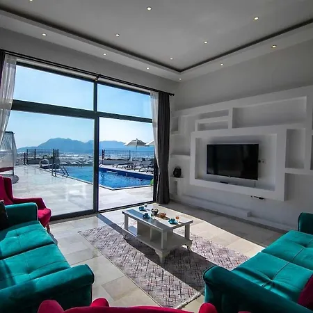 Kalkan Uezuemlue De Doga Icerisinde Muhafazakar 别墅 Uzumlu (Mediterranean)