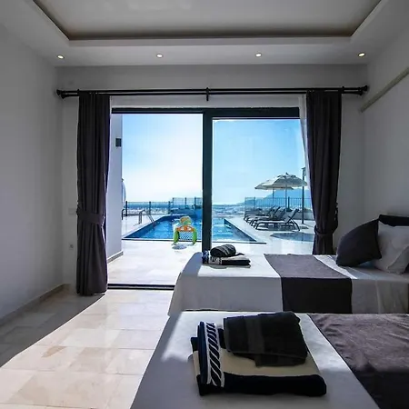 Kalkan üzümlü De Doğa ıçerisinde Muhafazakar Villa